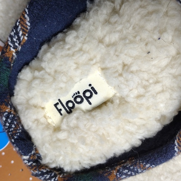 Floopi women's brown and green plaid Mama Bear slippers. NWT. Size 9-10 - Picture 3 of 9